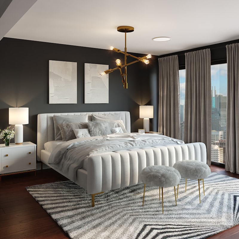 Luxury primary suite